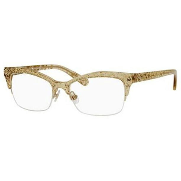 KATE SPADE Eyeglasses LYSSA 0W51 Gold Glitter 51MM