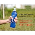 thumbnail image 2 of 2 x 250ml Collapsible Drinking Water Bottle, BPA Free, Sports Water Bottle, Foldable Flask, Leakproof, for Hydration Backpacking, Cycling, Mountaineer, 2 of 4