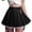 Black, variant on Women Girl Gothic Skirt High Waist Lace Pleated Skirt Suspender Mini Skirt Y2K A-Line Flared Short Skirt Harajuku Skirt