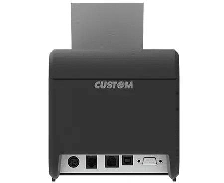 Custom America P3L Thermal Receipt Printer | USB, Serial & Ethernet | 200mm/s High-Speed | 203 dpi | Auto Cutter | 80/58mm Paper | Windows, Linux, Android, iOS Compatible
