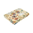 thumbnail image 6 of Kll Fleece Blanket Plush Throw Blanket 70s Hippie Style,Soft Fuzzy Cozy Flannel Blanket For Couch Sofa Bed.(80"X60"), 6 of 9