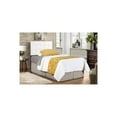 thumbnail image 3 of Timeless Trends Headboard - Adjustable Height, White Faux Leather, Mountable to Bed or Wall, Modern Elegance for Bedroom Decor, 3 of 6