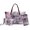Wolf Pack Print, variant on Tutolipy 3 Pieces Shoulder Bag Set for Female, Comfort Handle High Capacity Storage Tote Purse with Stylish Exclusive Cosmetic Makeup Pouch for Travel