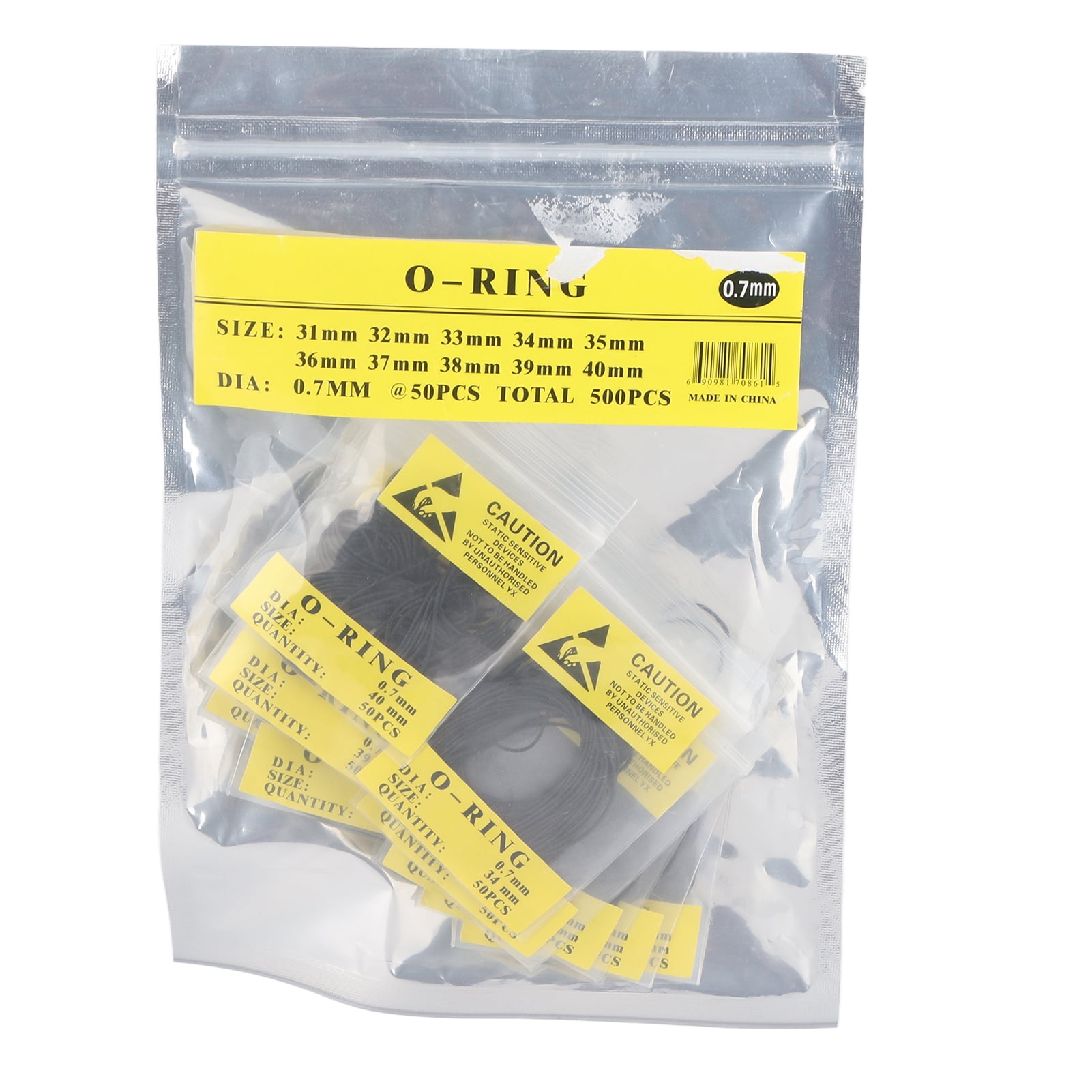 Silicone Rubber Sealing Flat Gasket High Resistant Round O-Shaped - Foto 4