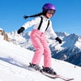 thumbnail image 2 of YunPes Kids Snow Bibs Girls Boys Waterproof Insulated Winter Ski Bib Overalls Toddler Adjustable Straps Ski Jumpsuit Winter Snowwear, 2 of 7