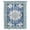 Blue, variant on Blue Boho Sheer Curtains 96 Inches Long, Farmhouse Bohemian Medallion Oriental Flower Light Filering Curtains, Privacy Drapes Simi Floor to Veiling Curtain for Living Room Bedroom Window Treatment