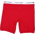 thumbnail image 2 of Calzoncillos tipo bóxer Tommy Hilfiger de algodón para hombre, color caoba, paquete de 3, 2 of 3