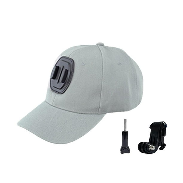 EZLIFE Gorra de béisbol con soporte de montaje con hebilla Adaptador de gancho en J para ฅ X0L9