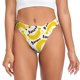 thumbnail image 1 of Fotbe Banana Fruit Tanga Sin Costuras para Mujer con Estampado – Panties Invisibles, Transpirables y Cómodos para Uso Diario-X-Large, 1 of 6