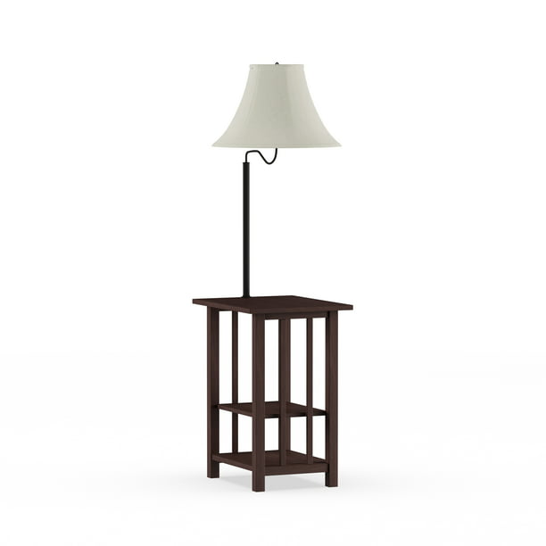 Better Homes Gardens 3 Rack End Table, Side Table With Lamp Combo