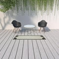thumbnail image 2 of HomeRoots 507810 2 x 7 ft. Beige Stain Resistant Indoor & Outdoor Rectangle Area Rug, 2 of 5