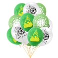 thumbnail image 3 of Decoraciones de cumpleaños de fútbol, vajilla desechable, plato, taza, servilletas de paja, Fondo de globos, suministros para fiestas de Baby Shower, 3 of 5