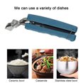 thumbnail image 5 of Matsuzay Feiqiong Cool Plate Tongs Anti escaldado Hot Bowl Retriever Pinzas Clip Suministros de cocina de acero inoxidable Plate Tongs Nuevo Cocina y Comedor Azul común Matsuzay JJ24185-07, 5 of 5
