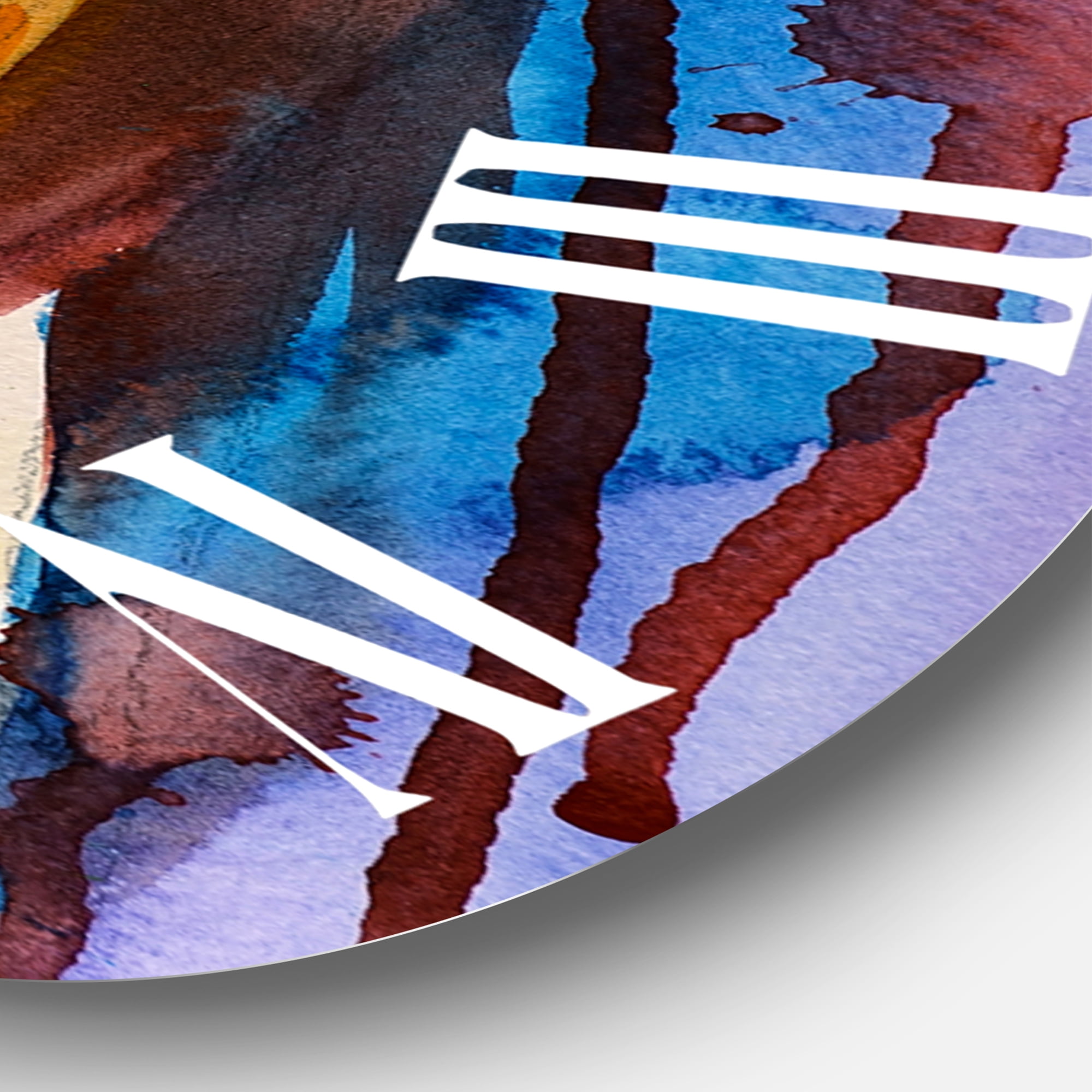 Designart 1 in Quartz Traditional Wall Clock