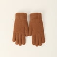 thumbnail image 1 of Knitted Gloves Winter With Fleece Thread Outdoor Windproof And Cold Warm Gloves, 1 of 3