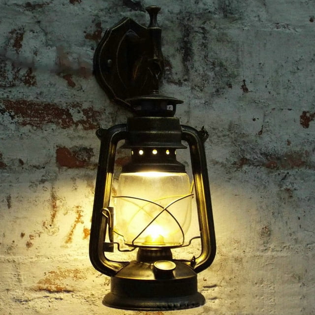 Luz vintage, lámpara LED de estilo retro vintage de pared Luz LED probada profesionalmente