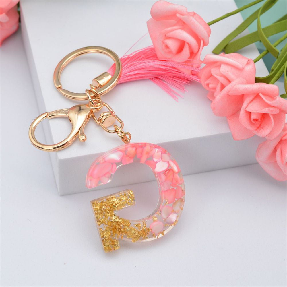 Lovely Ribbon Flower Keychain Keyring For Women Girl Jewelry Pink Flower  Cute Bag Car Key Holder Keyring Gifts