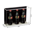 thumbnail image 2 of Versatile Deluxe Acrylic Display Case with Black Back Horizontal Wall Mount 8.75" x 3.75" x 12.75" (A020-BB-HWM), 2 of 2
