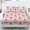 Pink Christmas Print, variant on Jeiento Pink Bow Print Fitted Sheet Set, 3 Piece Bedding Bundle with Deep Pocket Bed Sheet and 2 Pillow Covers, Soft Breathable Bed Cover for Girls Bedroom Guest Room, Twin Size