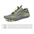 thumbnail image 2 of Zapatos Agua Descalzos Playa Secado Rápido Antideslizantes para Hombre Mujer (38) Gris, 2 of 8
