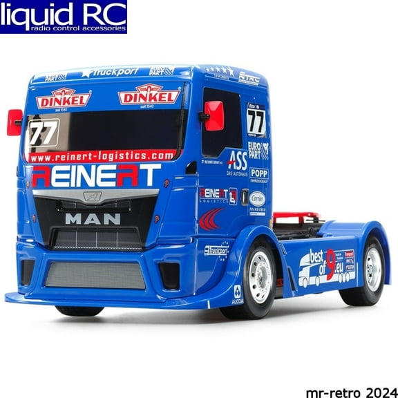 Tamiya 58642A Team Reinert Racing Man TGS TT-01E 4WD W/ Motor & HWI Esc