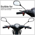 thumbnail image 4 of Bicycle Mirrors Set of 2 Bicycle Rear View Mirror Rear View Bike Mirrors Rearview Mirror Reflector Adjustable 360 ​​° Bicycle Mirrors For Scooter, Mountain Road Bike, 4 of 4