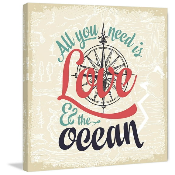 "All You Need" Painting Print on Wrapped Canvas