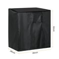 thumbnail image 2 of Air Conditioner Cover, 26"x26"x32" Air Conditioners Covers for Outside, 210D Oxford Outdoor Unit Cover (Black), 2 of 7