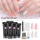 thumbnail image 4 of Juego de gel para uñas, 4 colores, capa base de gel para uñas y, 4 of 8
