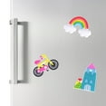thumbnail image 6 of 30 Pcs Rainbow Fridge Magnet Refrigerator Cabinet Decor Magnets Locker for Nordic Office Child, 6 of 6