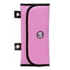 Case•it Tri-Fold Zipper Pencil Case, Pink, PLP-04,