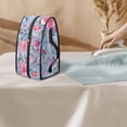 thumbnail image 3 of HELLHERO Steamer Storage Bag with Handle and Zipper Garment Steamer Box Travel Steamer Holder Rose Pattern Design St.Patrick's Day, Case Only, 3 of 6