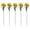 Yellow, variant on Artificial Dandelions, 5-Pack Realistic Plastic Flowers, 10.63 Inch, Yellow, for Wedding Home Hotel Decor & Photography Prop