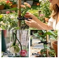 thumbnail image 6 of 10pcs Garden Clips, Adjustable Reusable Vine Support Clamps to Fix Flower Stems, Tomatoes, Vegetables to Stakes & Trellises, 6 of 7