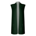 thumbnail image 2 of BLCHUNen Long Cardigan for Women Sleeveless Open Front Lightweight Breathable Stretch Casual Summer Outwear, 2 of 4