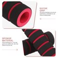 thumbnail image 5 of OULII 2 Pairs Oval Red Sponge Kayak Paddle Grips for Hand Protection and Anti-skid in 11x3cm, 5 of 5