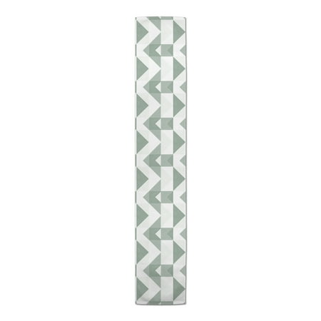 

Creative Products Geo Block Green 4 16 x 72 Poly Twill Table Runner
