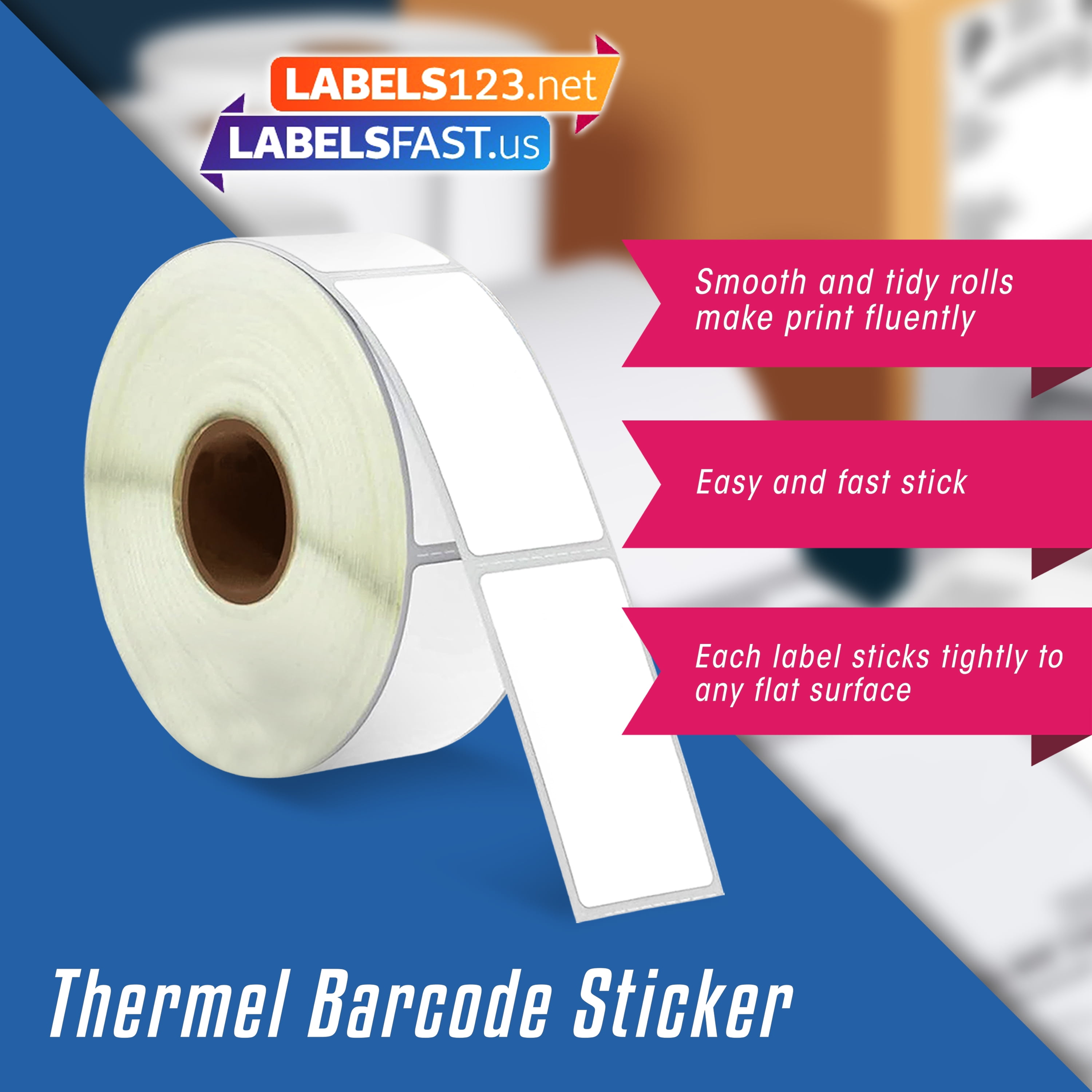Dymo 30252 Compatible Labels 12 Rolls, Height 4", Length 9", Weight 3.41oz, 350 Count per Pack
