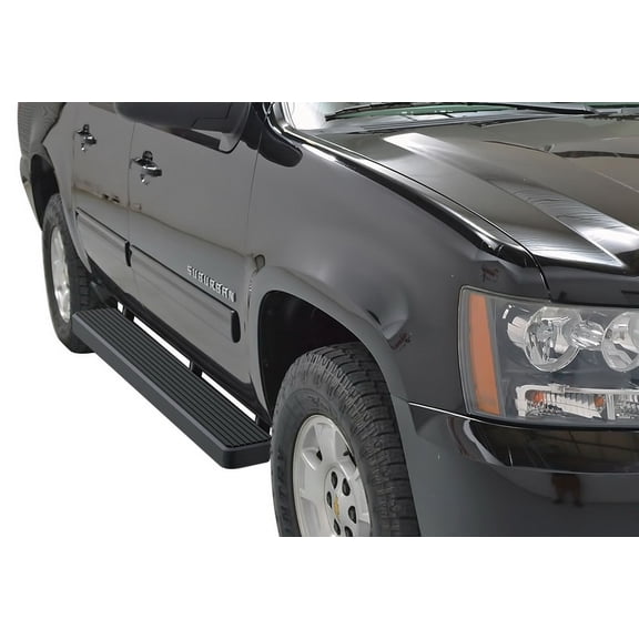 2000-2019 Chevy Suburban 1500 (Excl. Z71 with cladding) 2000-2019 GMC Yukon XL 1500 (Excl. Z71/Denali with cladding) Black Finish 6 Inch Door to Door Side Bar Side Step Running Board