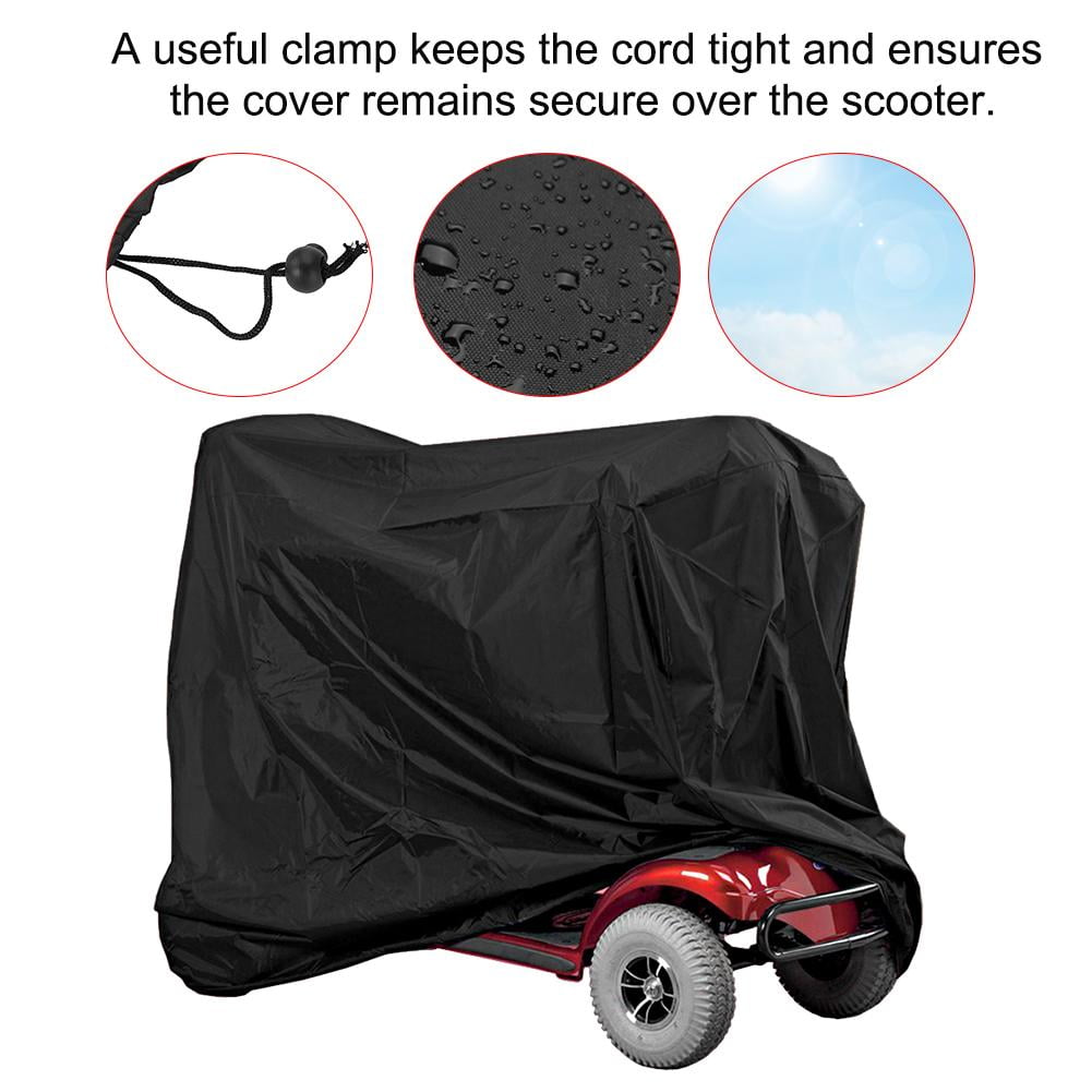 OTVIAP Wheelchair Rain Protection,Professional Elderly Mobility Scooter Storage Cover Wheelchair Waterproof Rain Protection,Waterproof Storage Cover