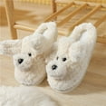 thumbnail image 6 of Lilgiuy Women's Cute Slippers Warm Winter Slippers Soft Fleece Plush House Indoor Outdoor Slippers for Christmas New Year, 6 of 6