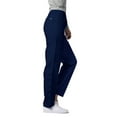 thumbnail image 3 of Adar Universal Scrubs For Women - Tapered Cargo Scrub Pants - 506 - Navy - M, 3 of 7