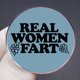 thumbnail image 3 of Broche con forma de pedo real para mujer, gracioso, redondo, de aleación, azul, 3 cm, 3 of 3