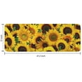 thumbnail image 7 of Green Leaf Sunflower Pattern Kitchen Rug Mat,Kitchen Runner Rugs Non Skid Washable,Decorative Kitchen Floor Mats for Kitchen,Sink,Laundry,17"x47.2", 7 of 7