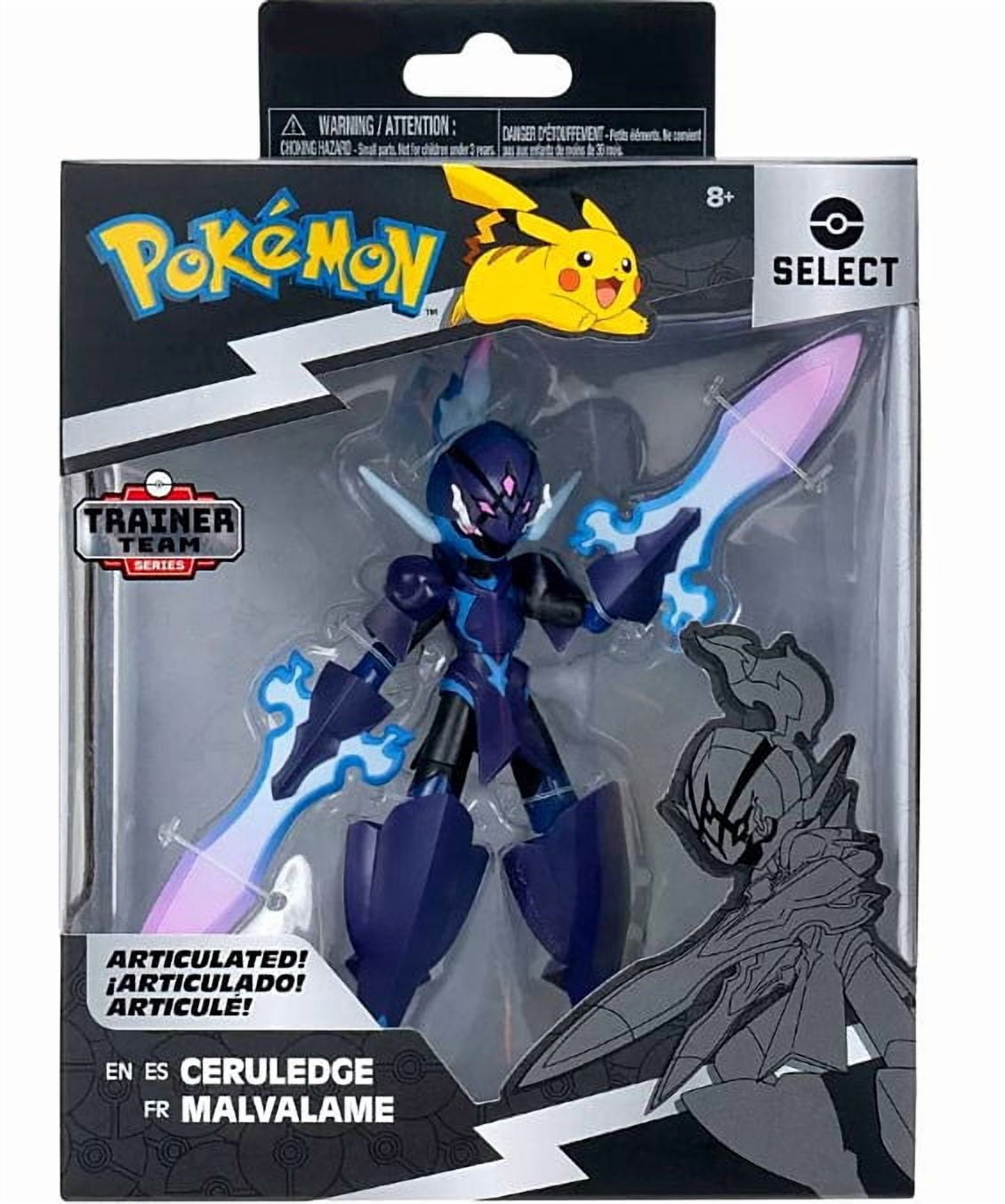Jazwares Pokemon Select Zeraora Action Figure, Legendary Pokemon