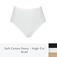 thumbnail image 2 of Elita Women's Soft Cotton Panty High Cut Brief, 2 of 5