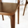 thumbnail image 4 of Ashcroft Furniture Pierre Walnut Dining Chair (Set Of 2), 4 of 7