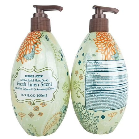 Trader Joe's Fresh Linen Hand Soap - 2 Pack - Walmart.com