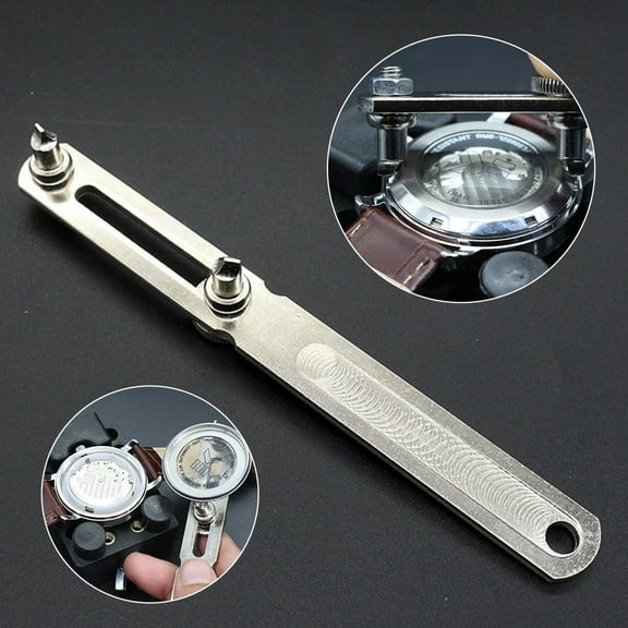 Adjustable Watch Repair Tool Back Case Cover Opener Remover Wrench Watchmaker