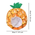 thumbnail image 5 of Slccxzc Plush Pineapple Headgear, Fruit Theme Hat for Themed Parties, 5 of 7